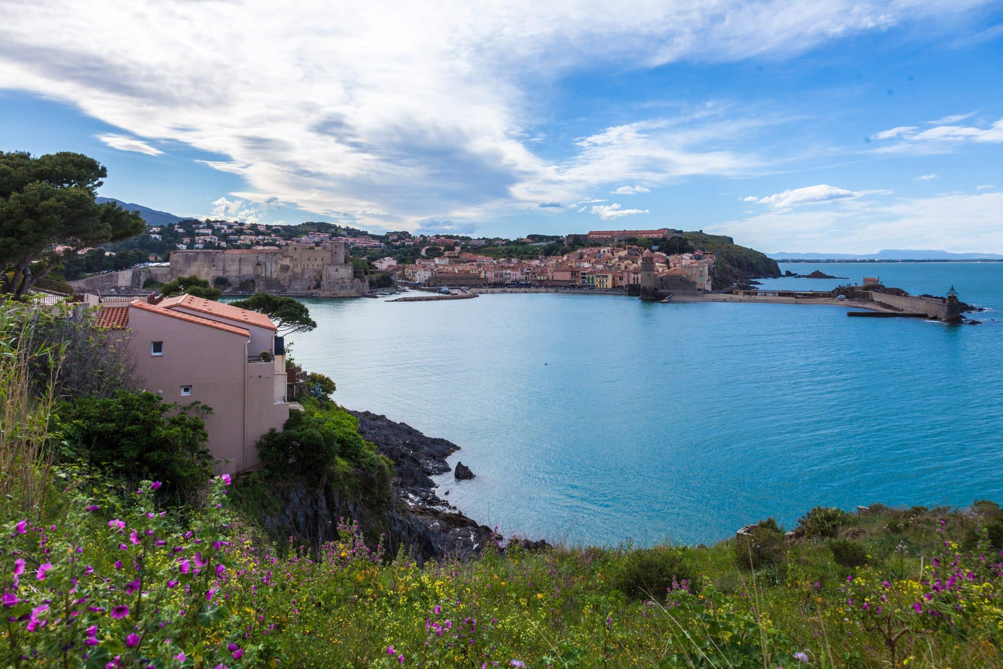 Vue sur Collioure