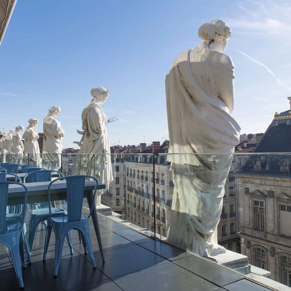 Bar Rooftop les muses de l'opéra