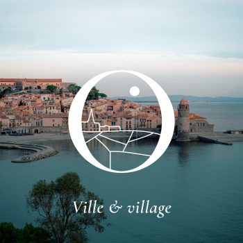 le O de voyage avec vue - vue sur le village de Collioure